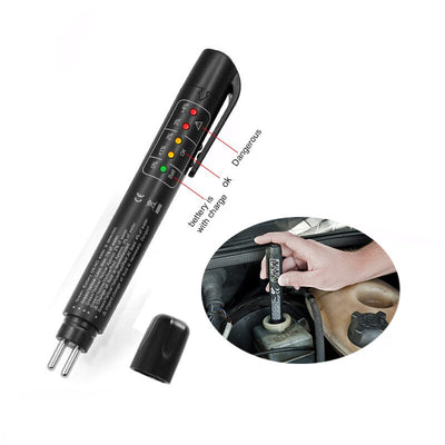 Universal car accessories Brake Fluid Tester diagnostic tools Accurate Oil Quality 5 Leds Auto Vehicle brake fluid testing tool